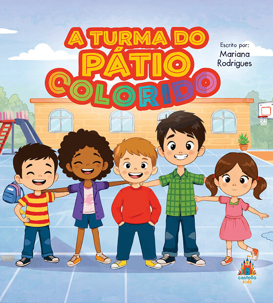 Capa - A Turma do Pátio Colorido