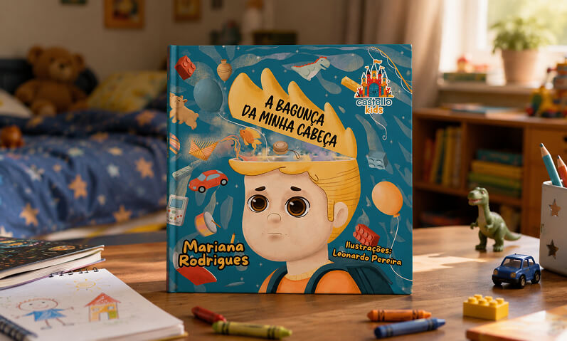 Lançamento: A Bagunça da minha cabeça, de Mariana Rodrigues